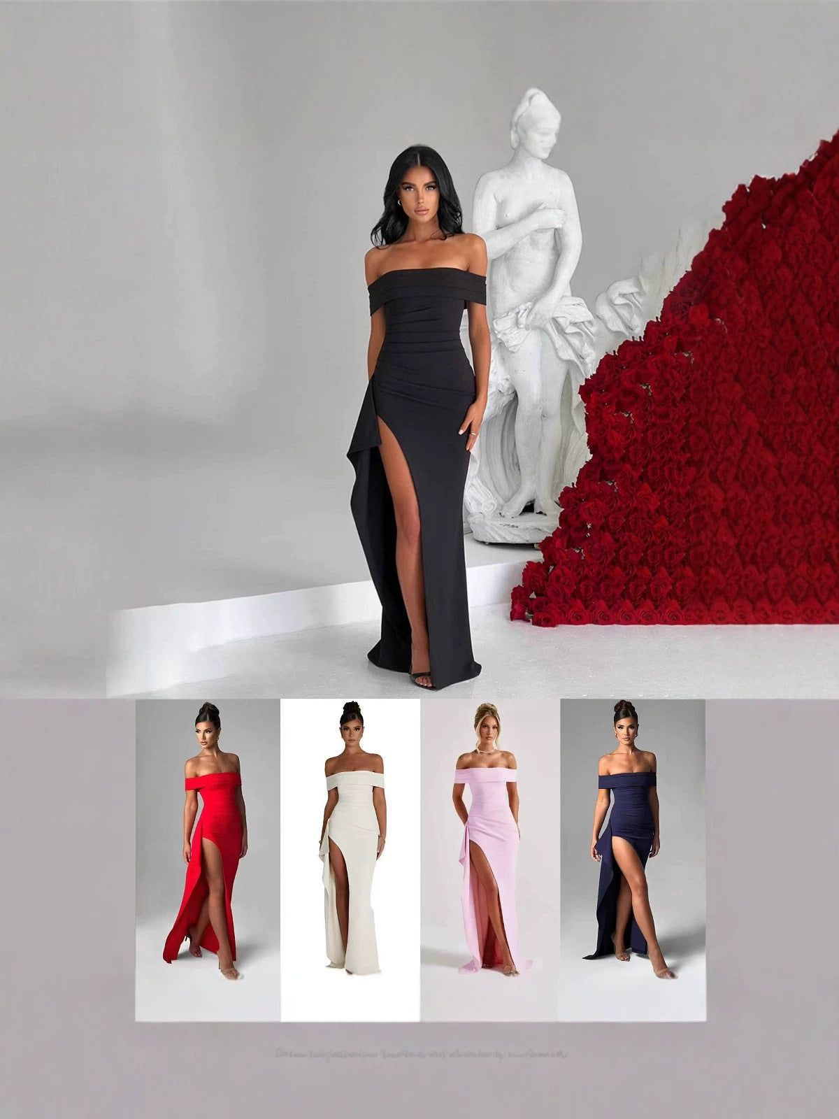 Off Shoulder Bodycon Party Dress